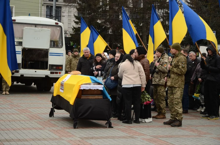 Похорон Олександра Генича.