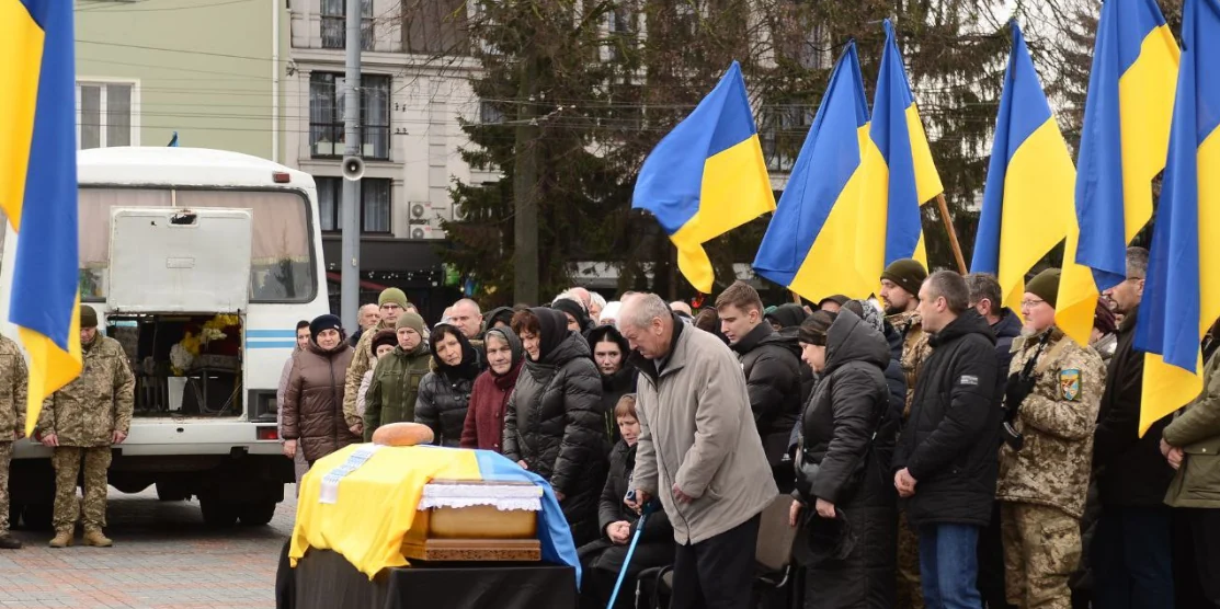 Похорон Романа Кондратюка.