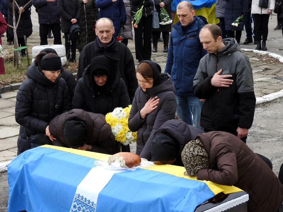 Похорон Володимира Бойка.