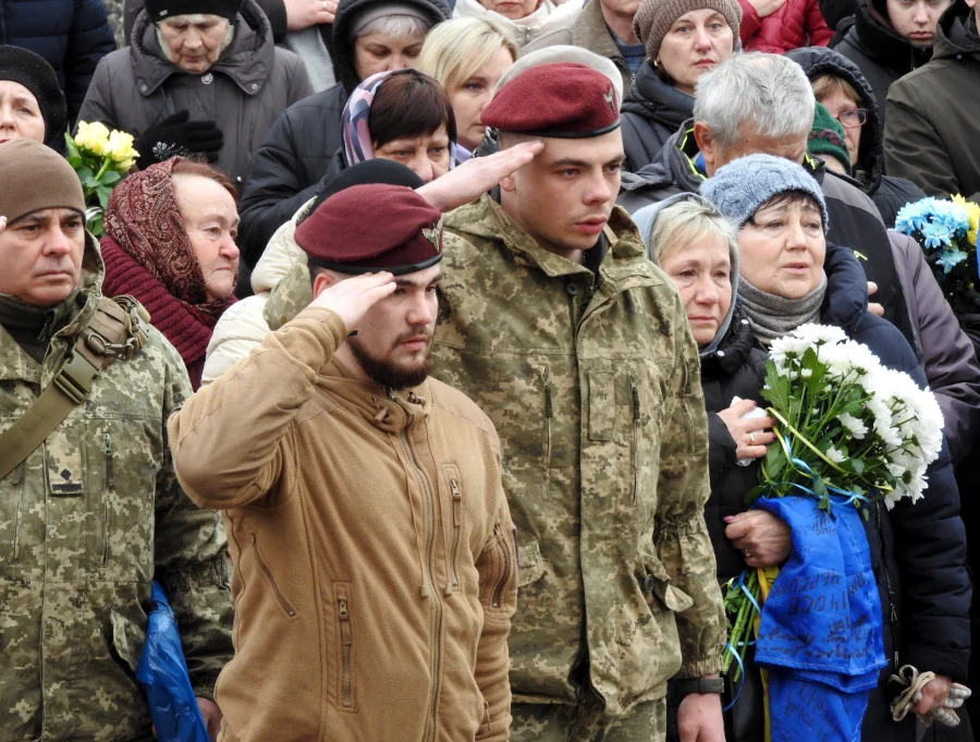 Похорон Володимира Бойка.