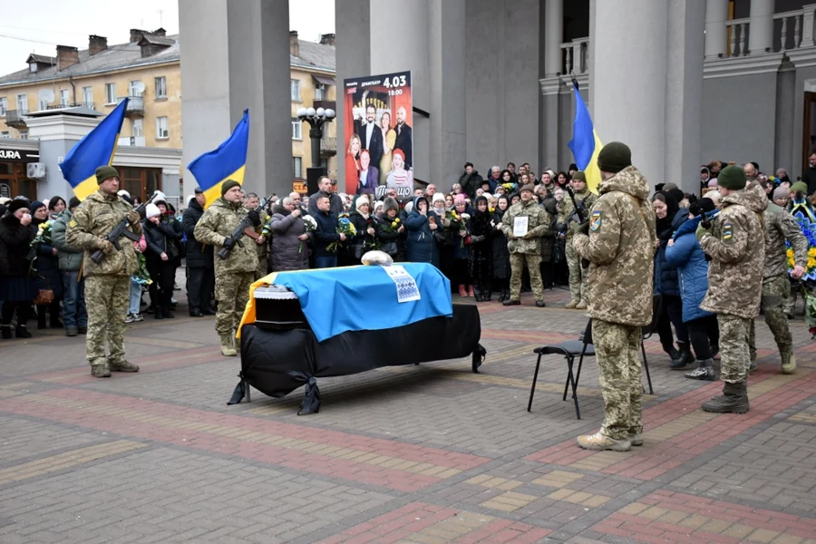 Похорон Володимира Федінчука.