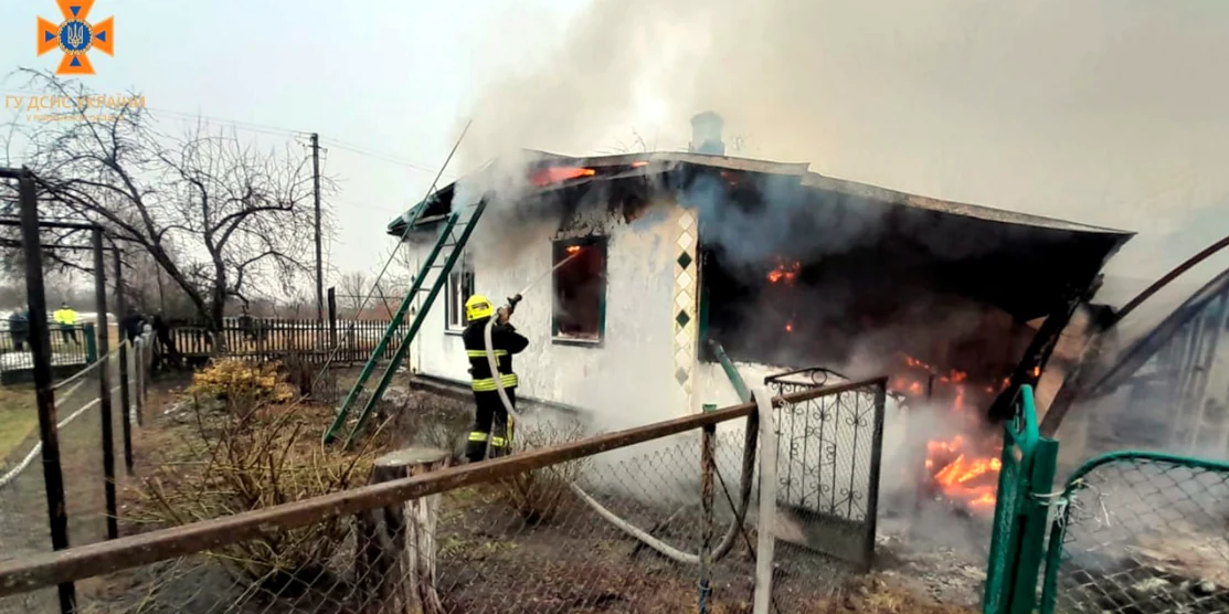 На Рівненщині рятувальники погасили пожежу в житловому будинку Пожежа в селі Антонівка.