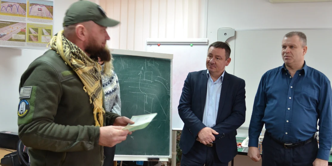 Ветеран закінчив навчання.