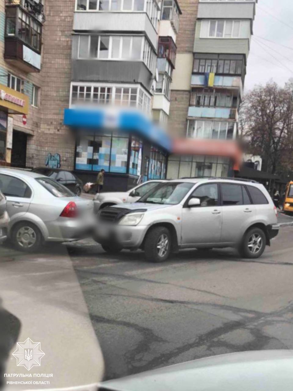 Водійку, яка вчинила ДТП у Рівному, розшукала поліція