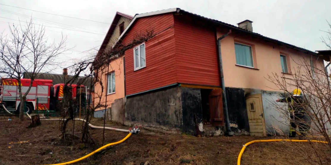 Пожежа в Дубровиці.