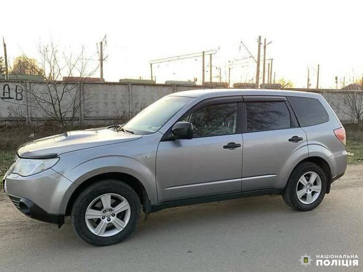 Авто зниклого безвісти чоловіка.