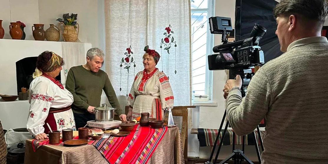 Під час зйомок.