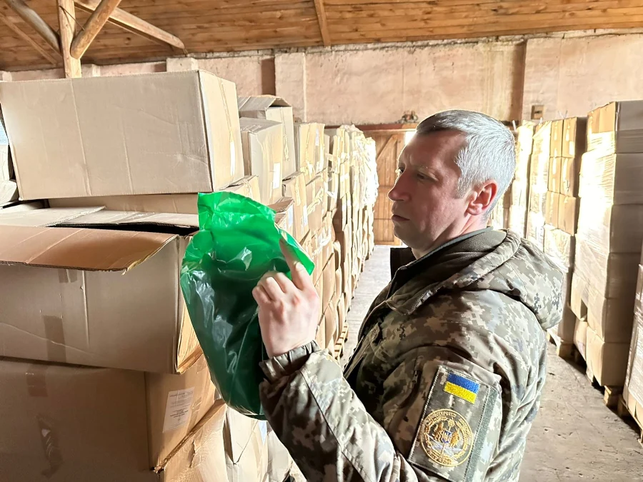 Заступник Міністра оборони Віталій Половенко проводить інспекцію.
