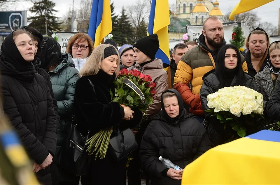 Похорон Олександра Скоцика.