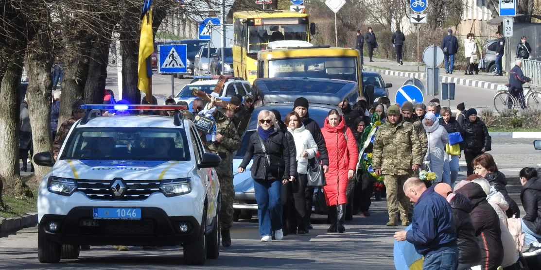 Похорон Андрія Гладкова.