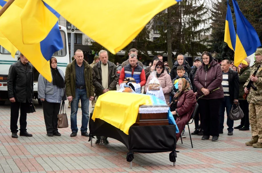 Похорон Андрія Любчика.