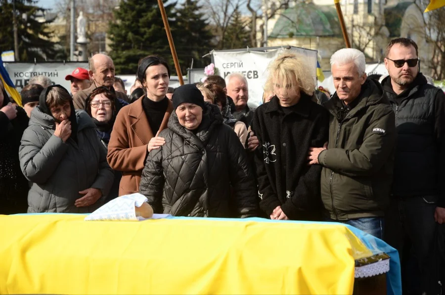 Похорон Романа Машука і Романа Мендалюка.
