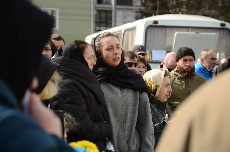 Похорон Романа Машука і Романа Мендалюка.