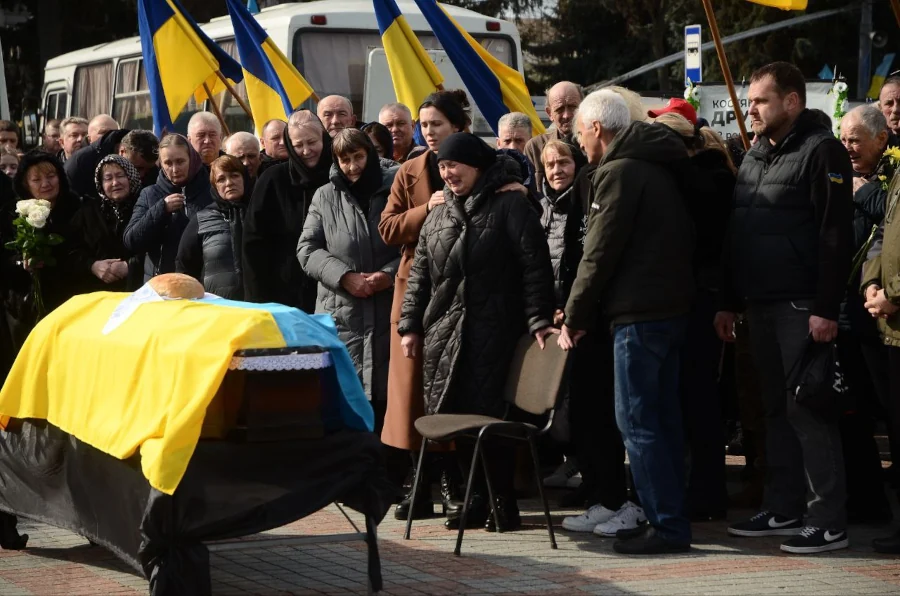 Похорон Романа Машука і Романа Мендалюка.