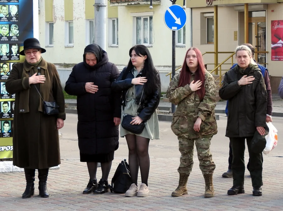 Родичі загиблих Героїв.