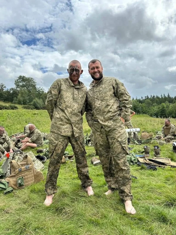 Під час перепочинку.