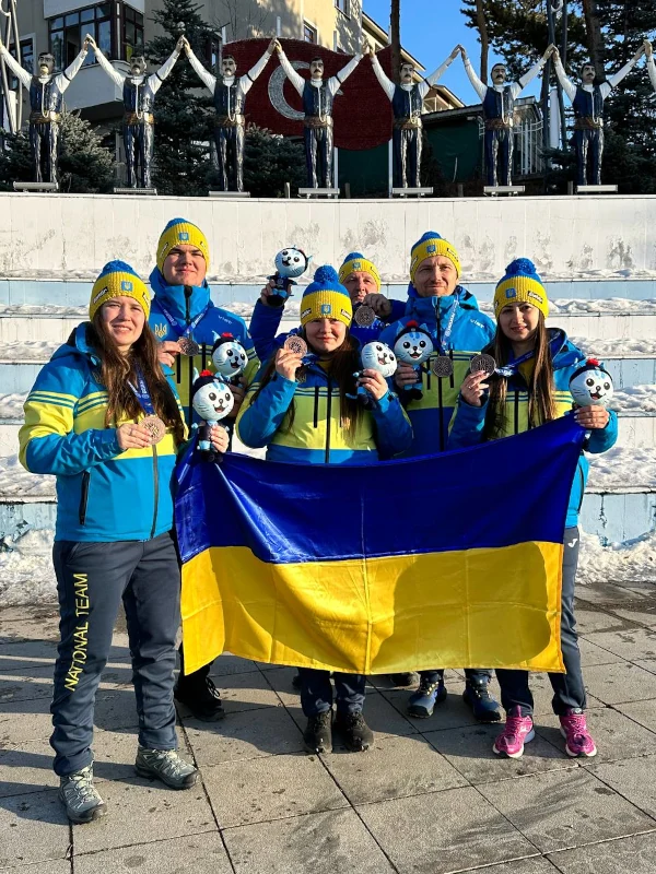 Українська збірна на Дефлімпійських іграх.