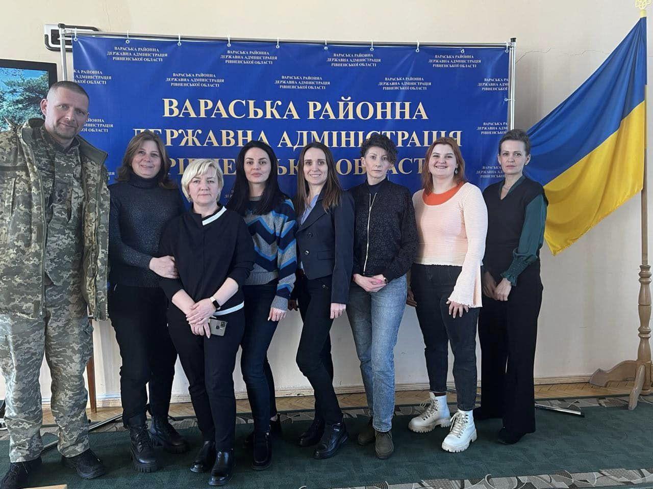 На Рівненщині тривали тренінги з питань ветеранської політики