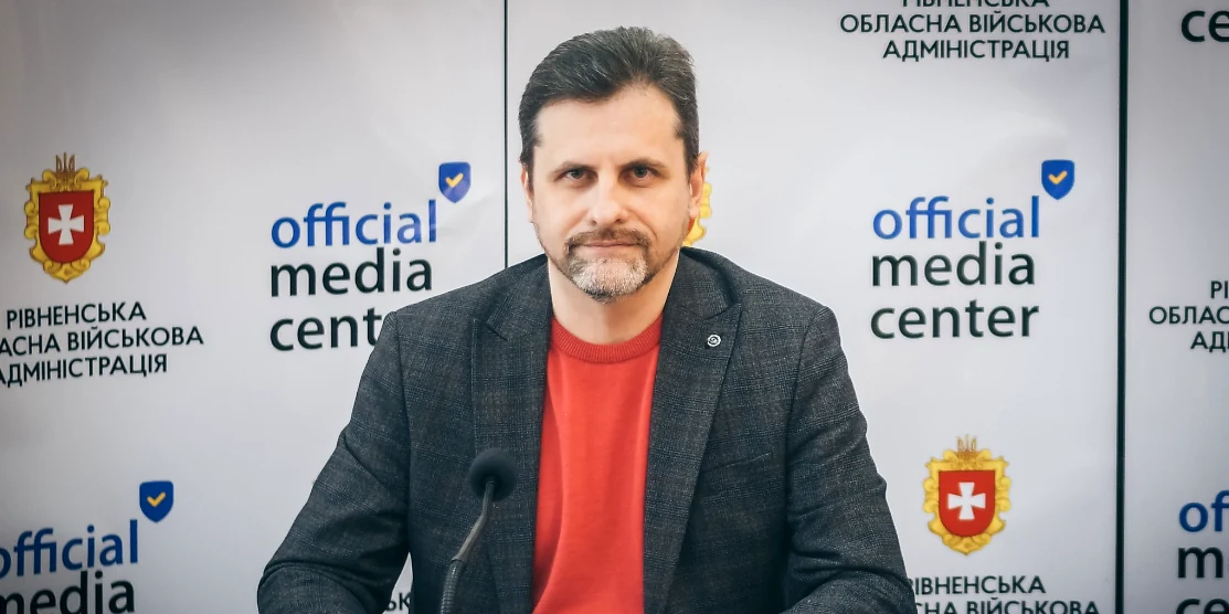 Головний санлікар Рівненської області Роман Сафонов.
