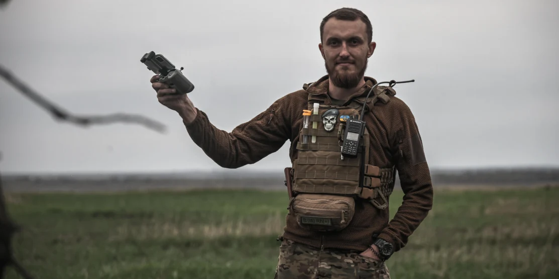 Майор Сергій Матвійчук, керівник Школи БпЛА «Ятаган».