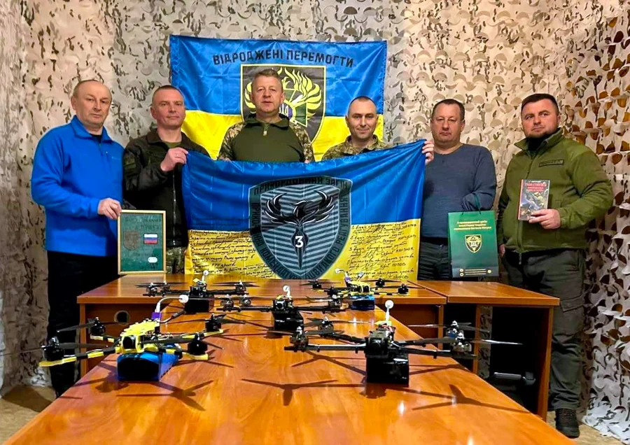 Дрони від Рокитнівської громади.