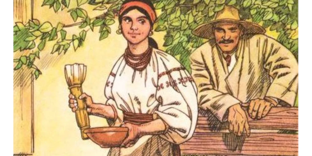 Ілюстрація до "Кайдашевої сім'ї".