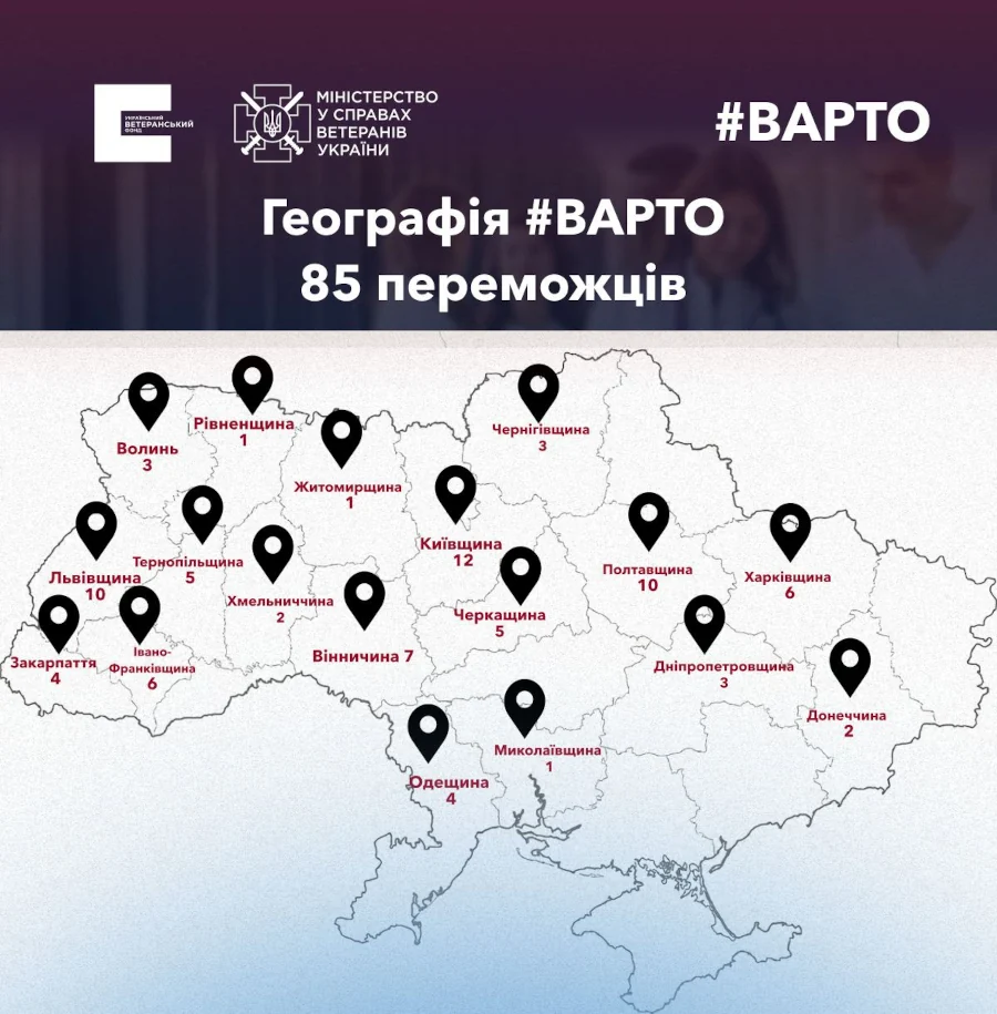 Ветеран з Рівненщини переміг у конкурсі Варто - фото 1