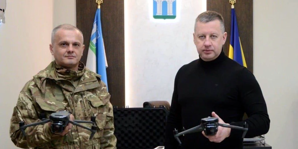 Передача дронів від Рівного.