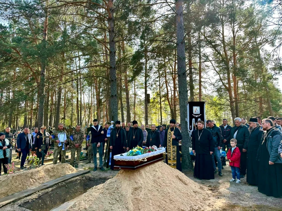 Похорон Андрія Масовця.