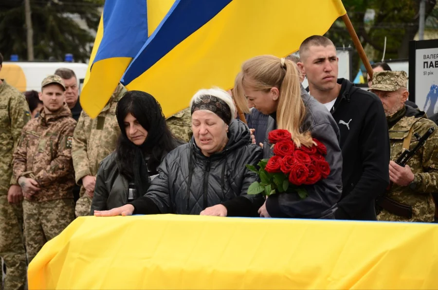 Похорон Сергія Стрільця й Артема Грачова.