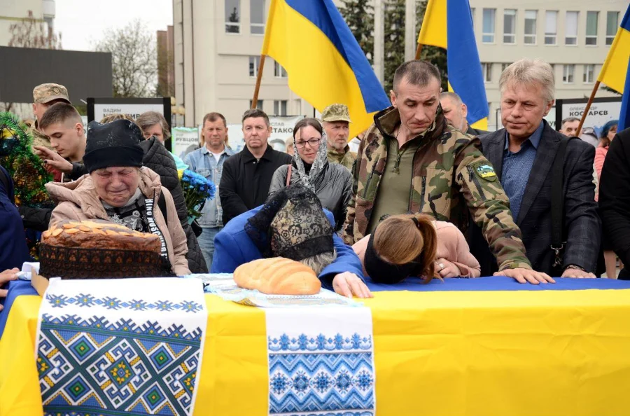 Похорон Віктора Пантелеймонова.