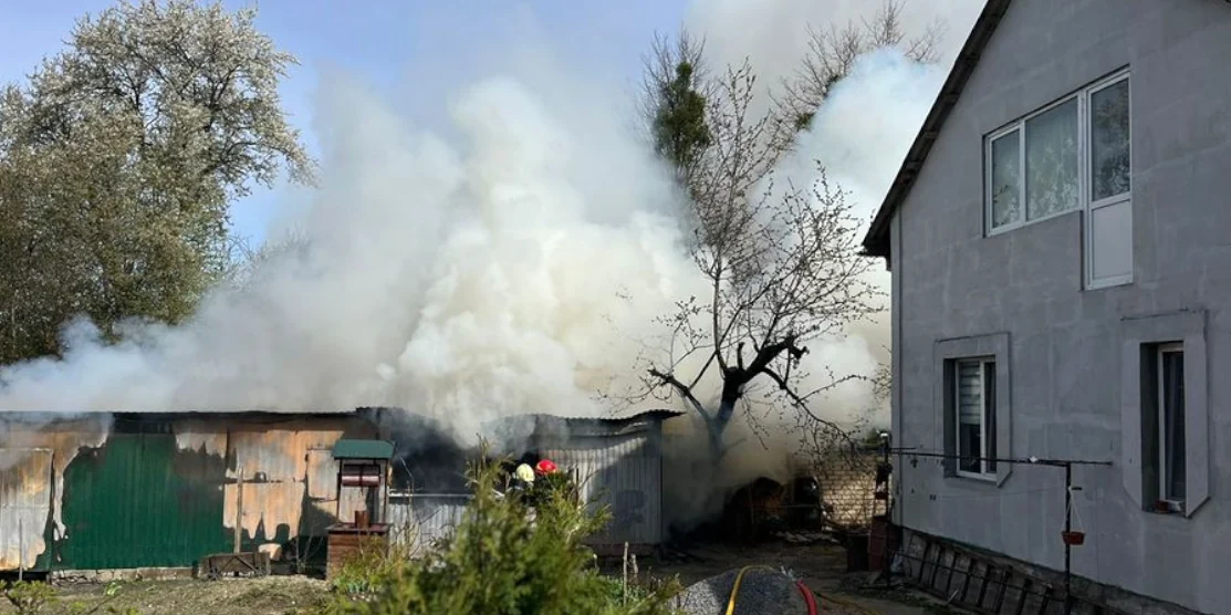 Дві пожежі за добу ліквідували на Рівненщині