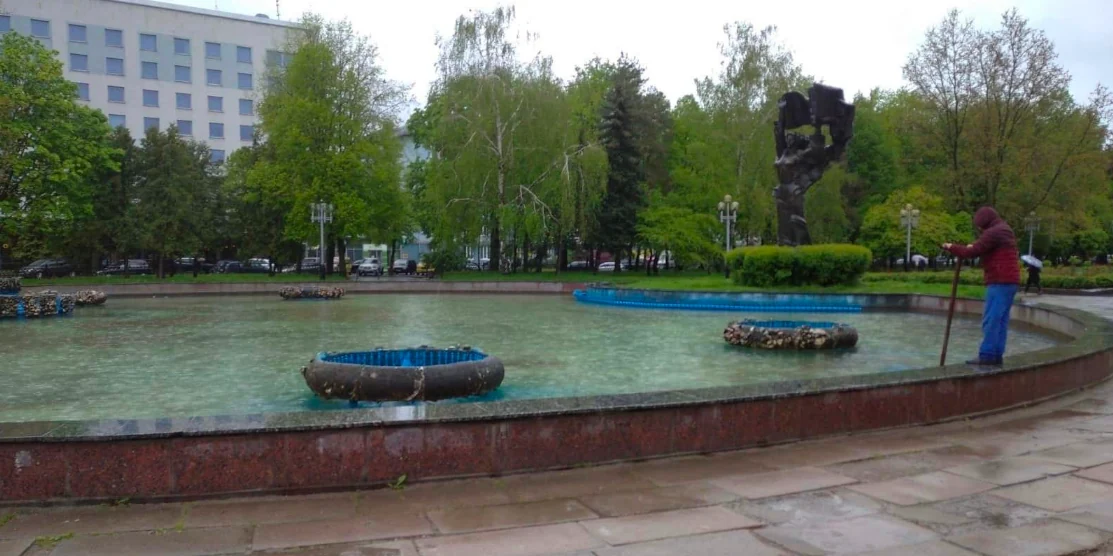 Підключення фонтана.