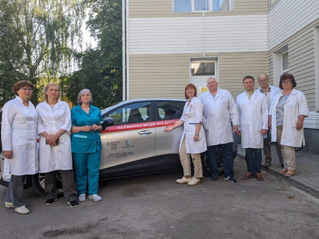 Електромобіль отримали лікарі первинки на Рівненщині