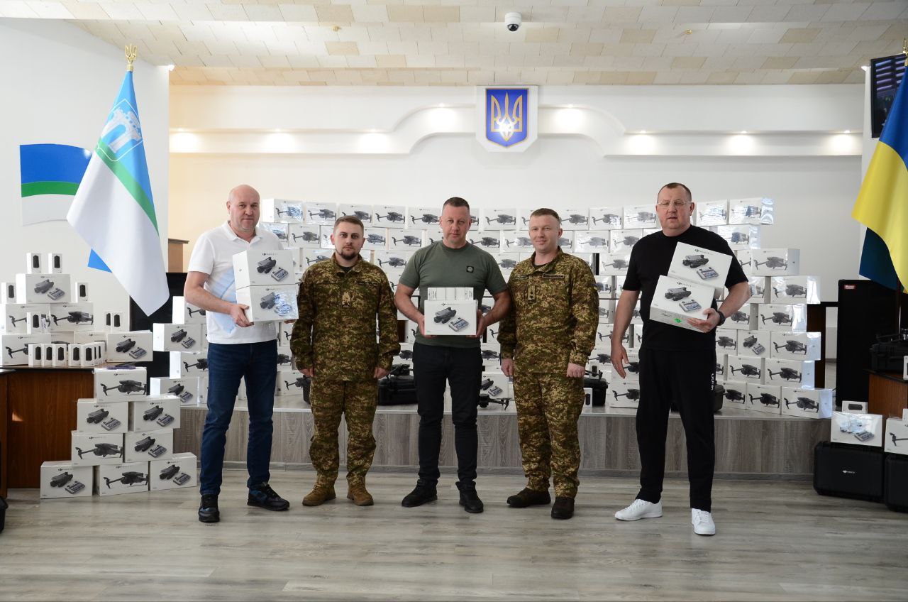 Дрони з потрійною камерою відправилися на передову від Рівного