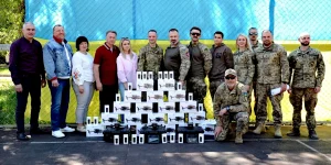 45 дронів від Рівненської громади отримали сім військових частин ЗСУ