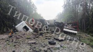 Від вибуху на білоруському кордоні постраждав водій з Рівного - фото 1 Від вибуху на білоруському кордоні постраждав водій з Рівного - фото 1