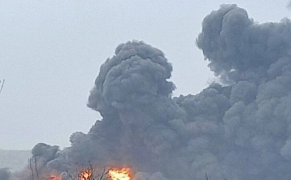 Сили оборони України уразили склад ПММ російських окупантів