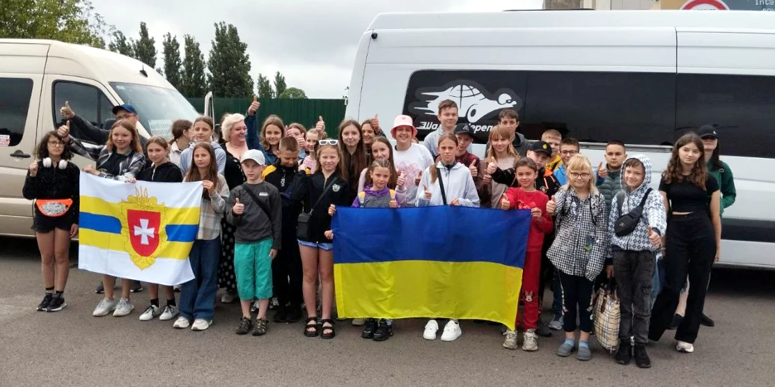48 дітей з Рівненської області поїхали на оздоровлення