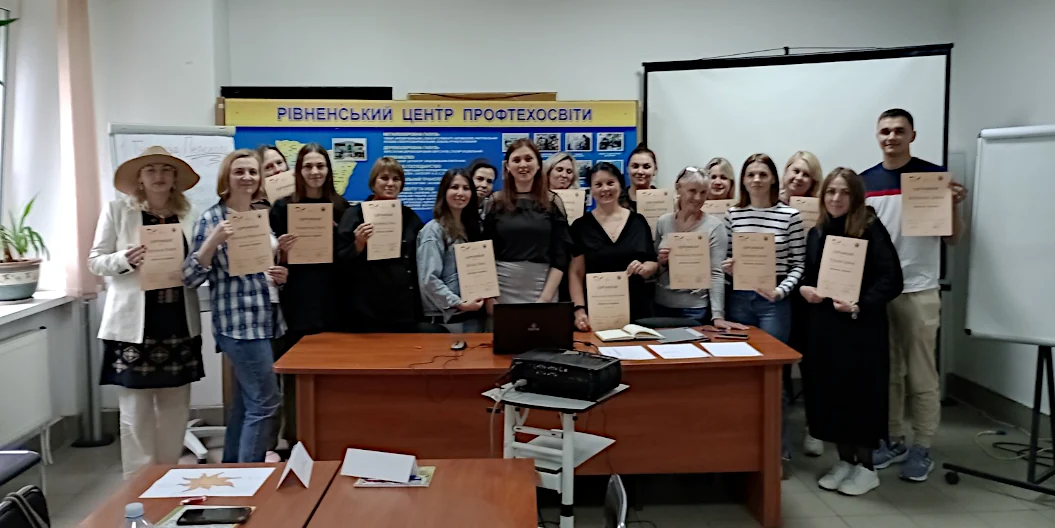 Тренінг за напрямом «Власна справа» завершився на Рівненщині