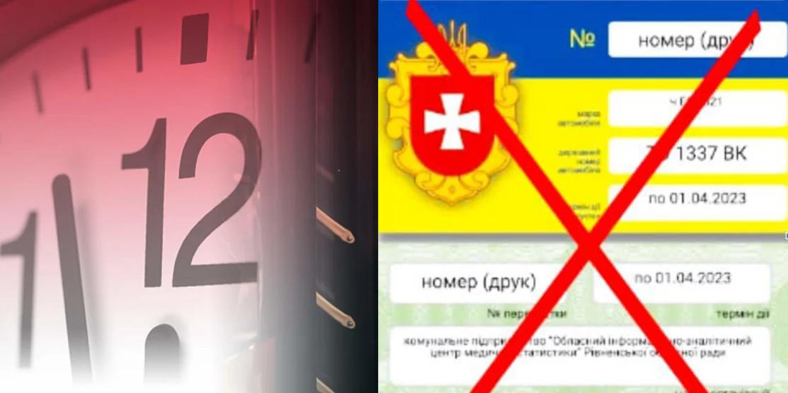 Перепустки на час комендантської години на Рівненщині потрібно оновити