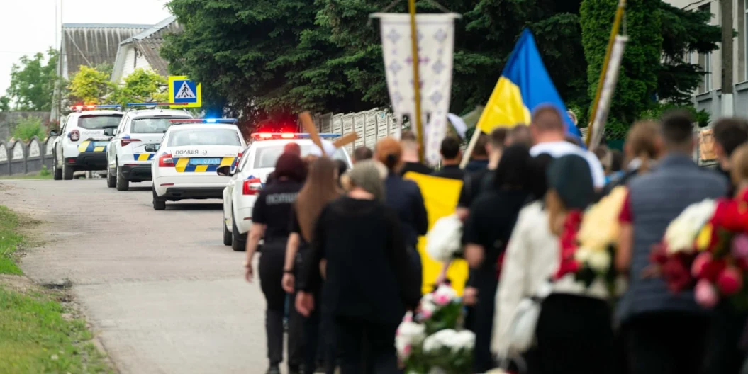 Із загиблою в Одесі поліцейською попрощалися на Рівненщині
