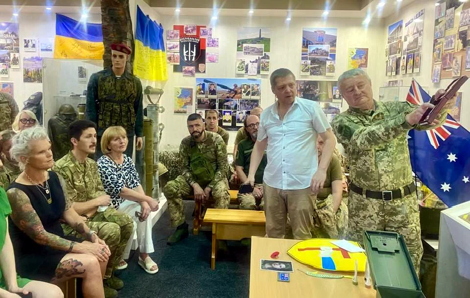 Пам'ять добровольця з Австралії, який загинув за Україну, вшанували в Рівному - фото 1