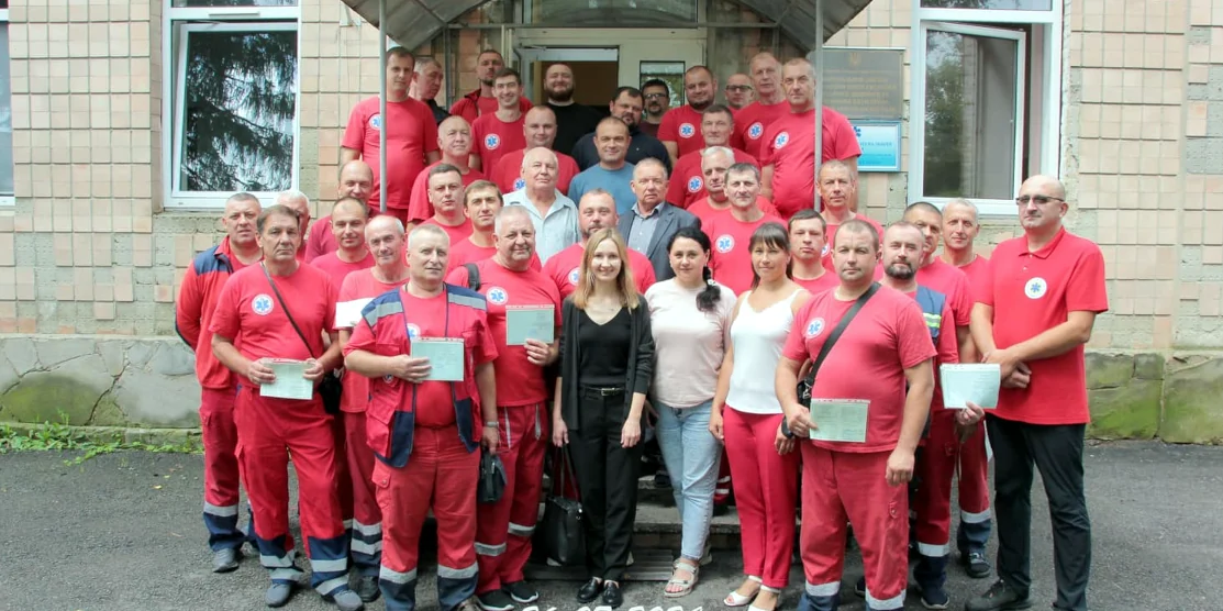 Медичними техніками стали ще 30 водіїв Рівненської обласної екстренки Медичними техніками стали ще 30 водіїв Рівненської обласної екстренки