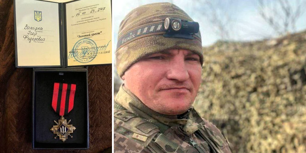 “Золотим хрестом” нагородили військовослужбовця з Вараша