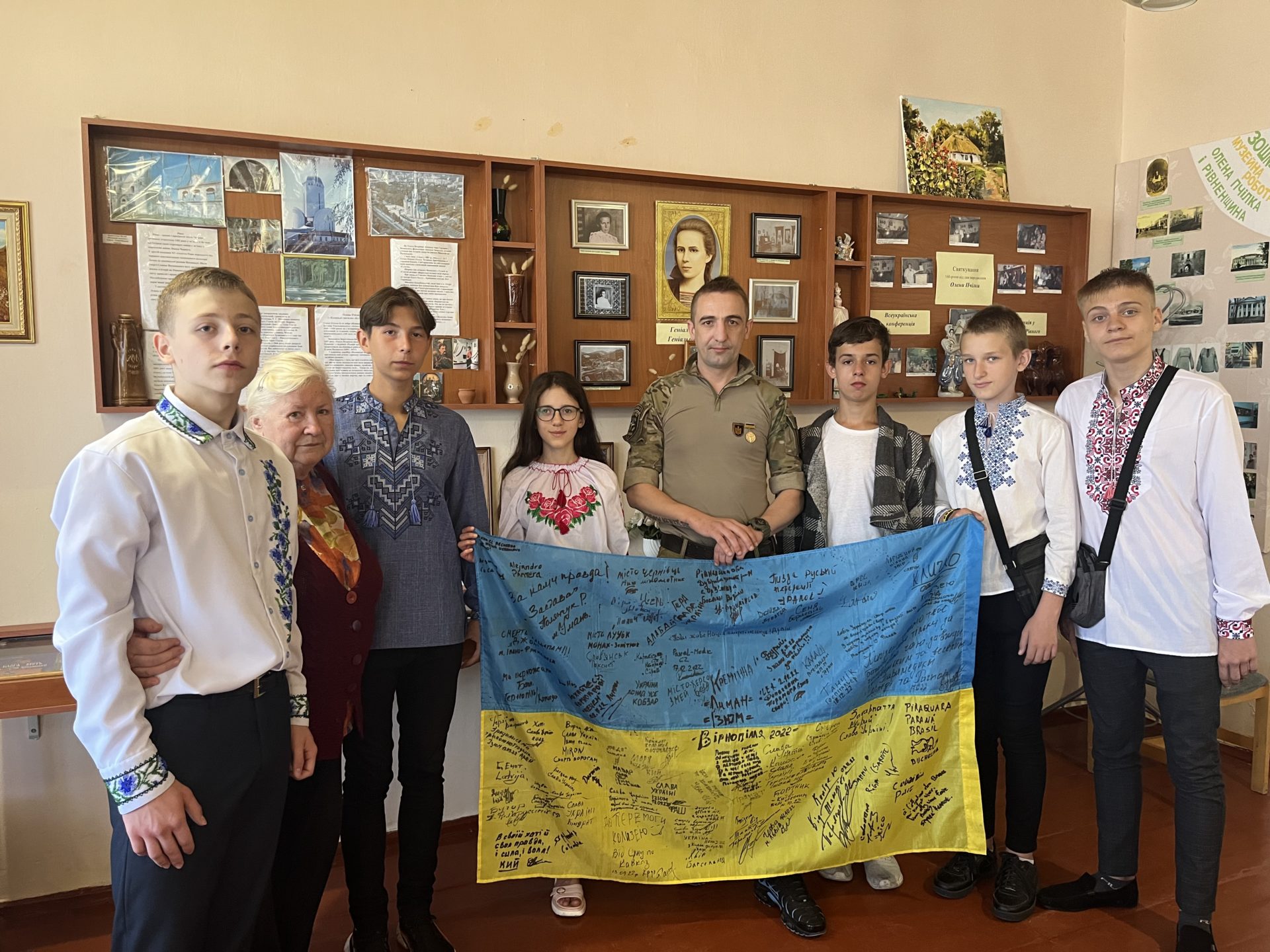 Слово Олени Пчілки живе і надихає юних