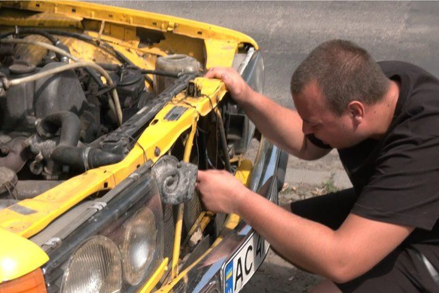 Наслідки вибуху гранати на Волині