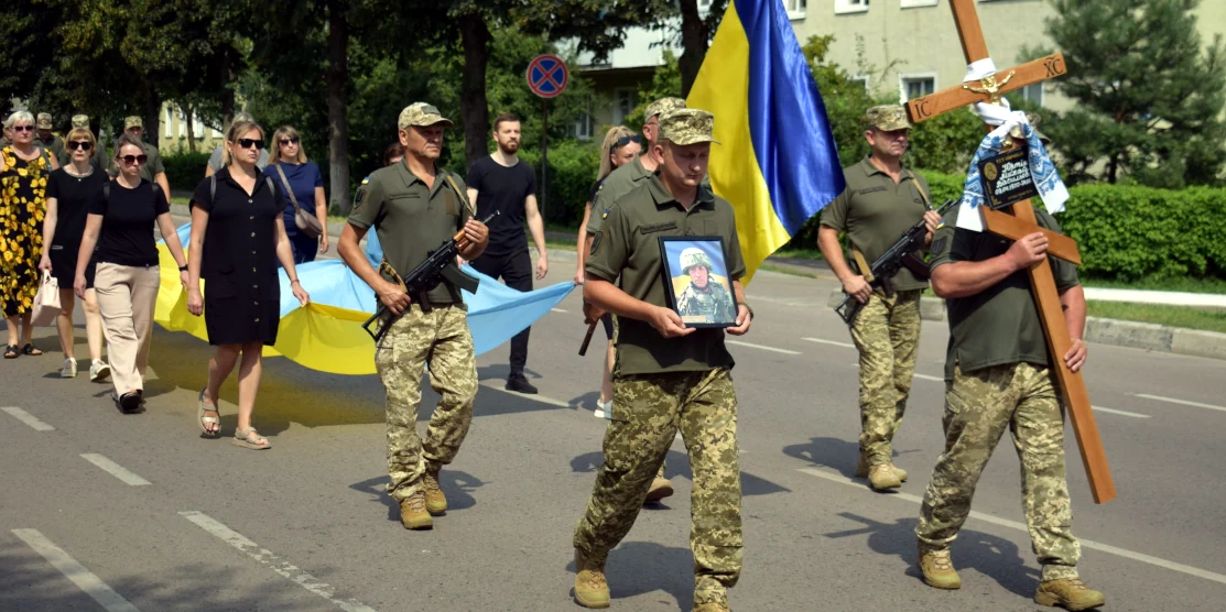 У Здолбунівській громаді провели в останній шлях Михайла Юртіна