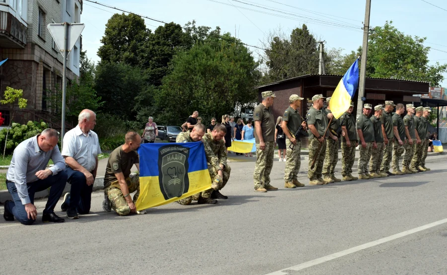У Здолбунівській громаді провели в останній шлях Михайла Юртіна - фото 2