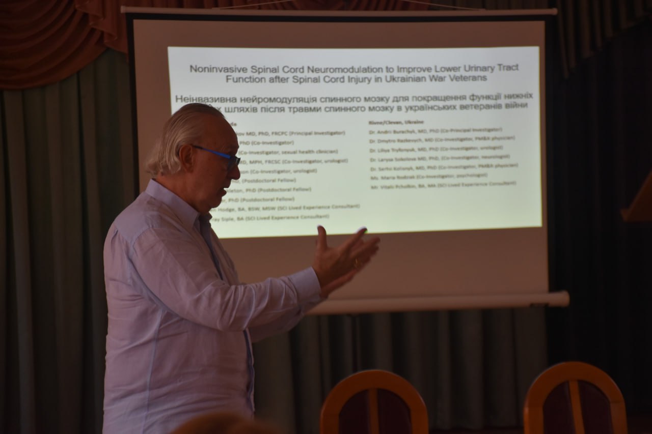 У Рівненському госпіталі новий міжнародний проєкт
